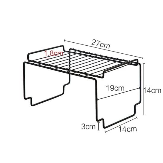 Metal Shelf Organizer
